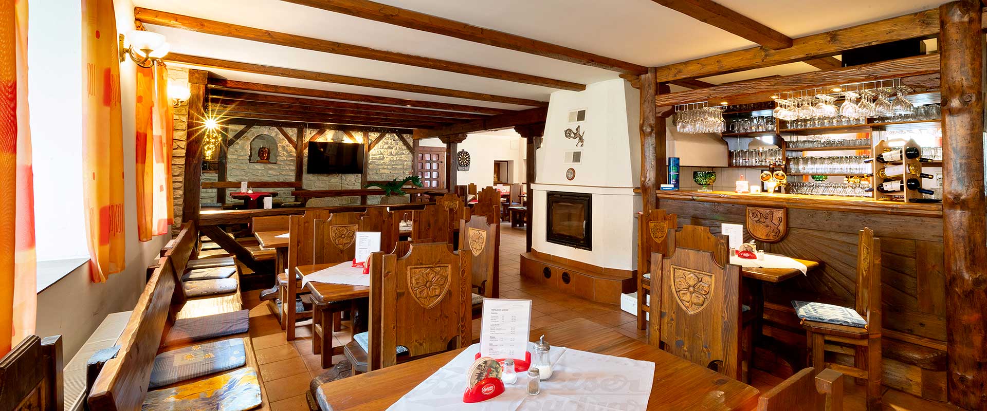 Restaurace v penzionu U hamru Český Krumlov